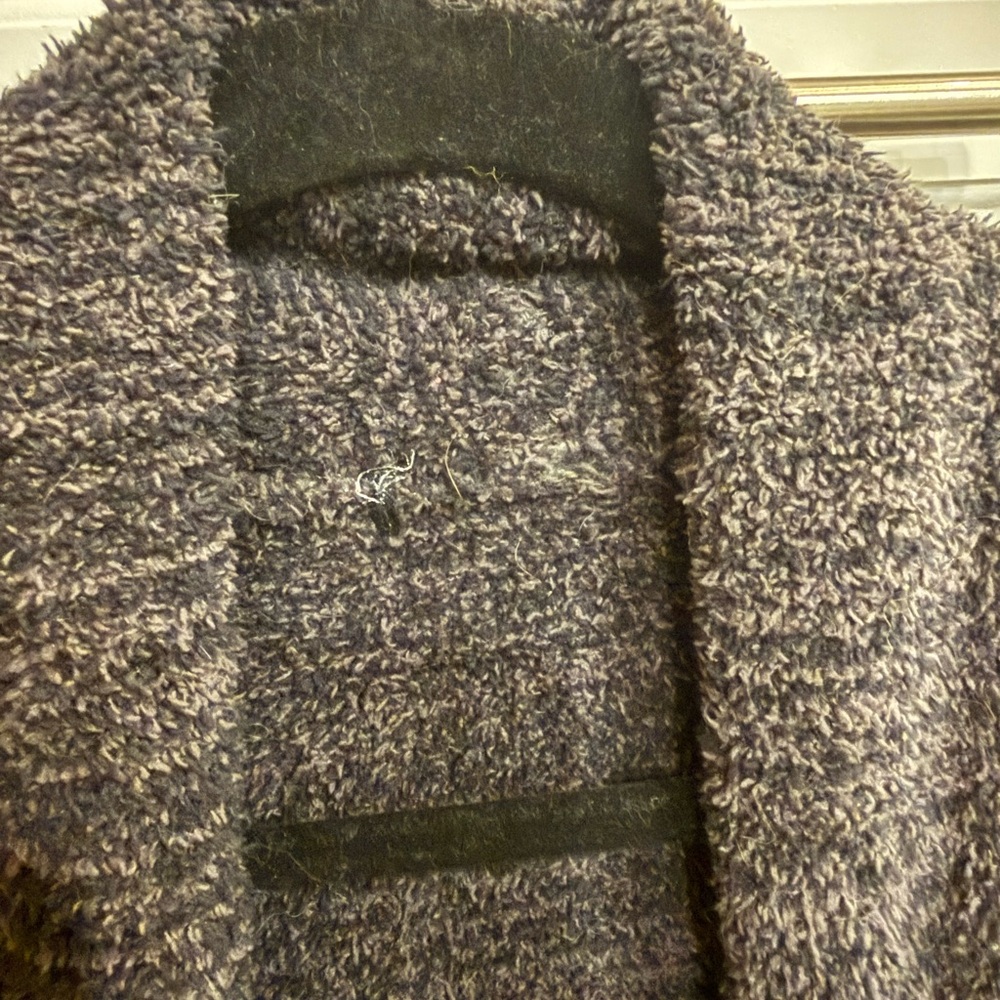 Barefoot Dreams Women's Charcoal Cardigan - Picture 11 of 12